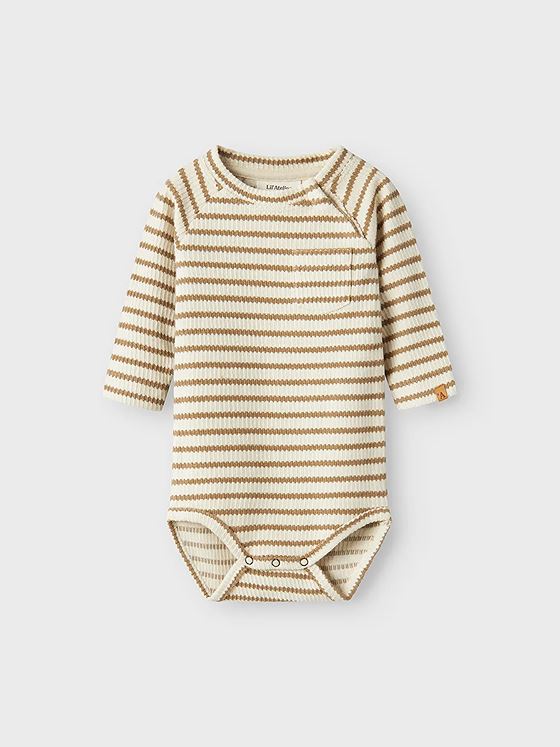 Lil- Atelier Tadeo Long Sleeve Body Turtledove Petrified Oak