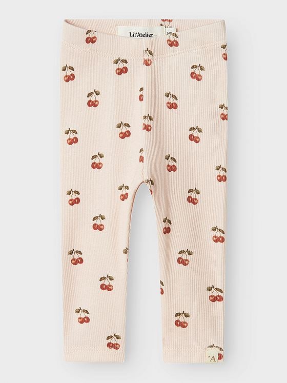 Lil- Atelier Lavo Elf Slim Legging Silver peony