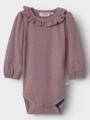 Lil- Atelier Darla Long Sleeve Slim Body Nostalgia Rose MELANGE