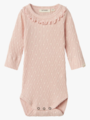 Lil- Atelier Fiducia Long Sleeve Slim Body Peach Whip