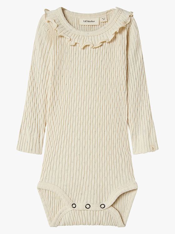 Lil- Atelier Fiducia Long Sleeve Slim Body Turtledove