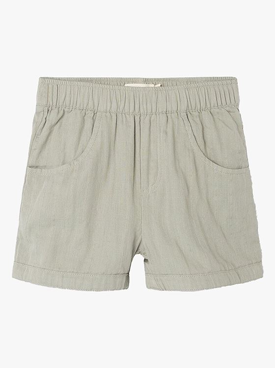 Lil- Atelier Felix Loose Shorts Forest Fog