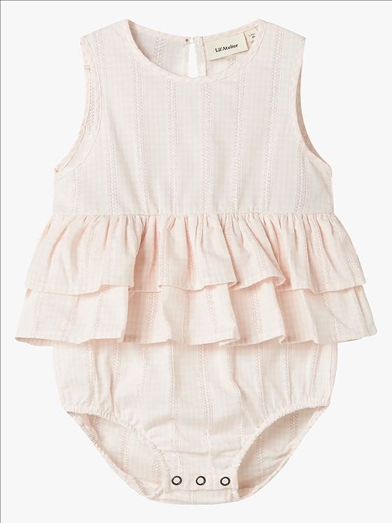 Lil- Atelier Hazelle Sl Suit Peach Blush