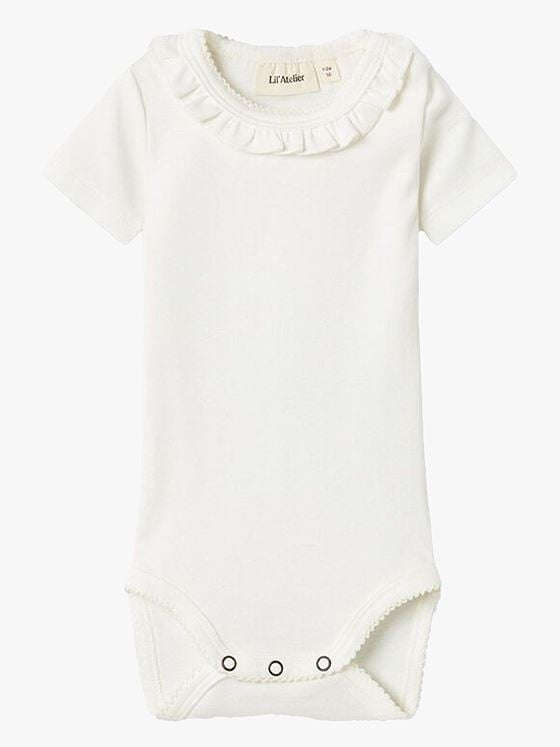 Lil- Atelier Lalo Tem Short Sleeve Slim Body Beige