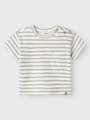 Lil- Atelier Tadeo Short Sleeve Loose Top Seagrass