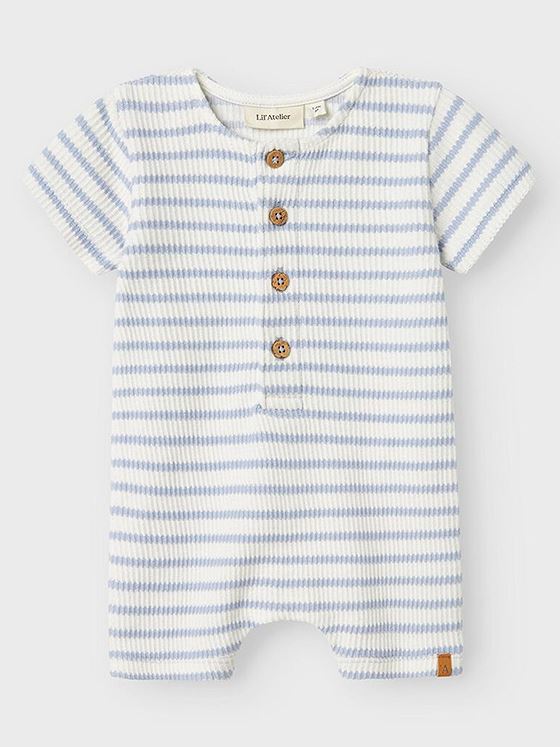 Lil- Atelier Tadeo Short Sleeve Loose Suit Zen Blue