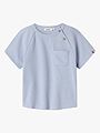 Lil- Atelier Jollo Short Sleeve Sweat Zen Blue