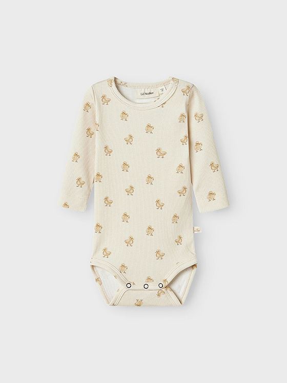 Lil- Atelier Lavo Emo Long Sleeve Slim Body Turtledove