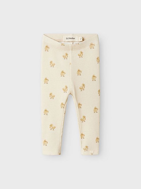 Lil- Atelier Lavo Emo Slim Legging Turtledove