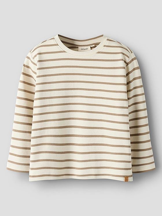 Lil- Atelier Limia Long Sleeve Loose Top Turtledove SEPIA TINT