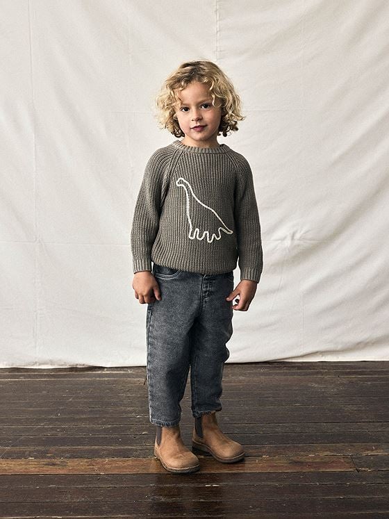 Lil- Atelier Emlen Emb Knit Overland Trek