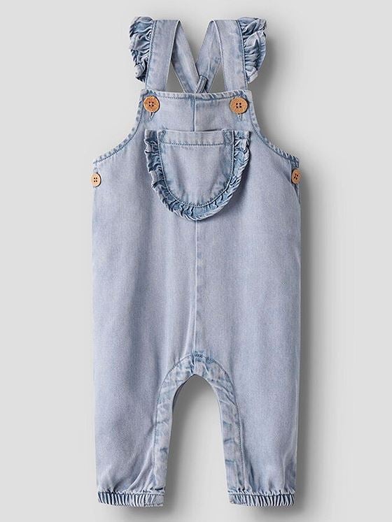Lil- Atelier Holly Loose Overall Medium Blue Denim
