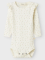 Lil- Atelier Gago Kik Long Sleeve Slim Body Coconut Milk