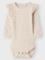 Lil- Atelier Gago Kik Long Sleeve Slim Body Peach Blush