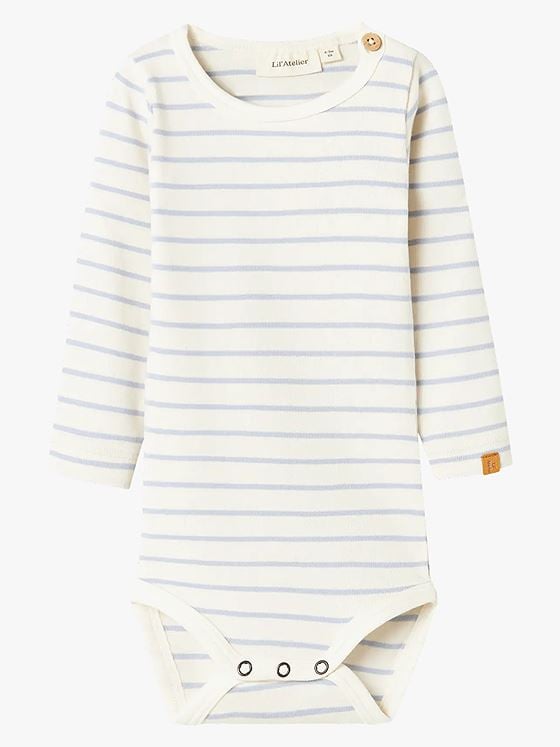 Lil- Atelier Geo Anm Long Sleeve Body Zen Blue