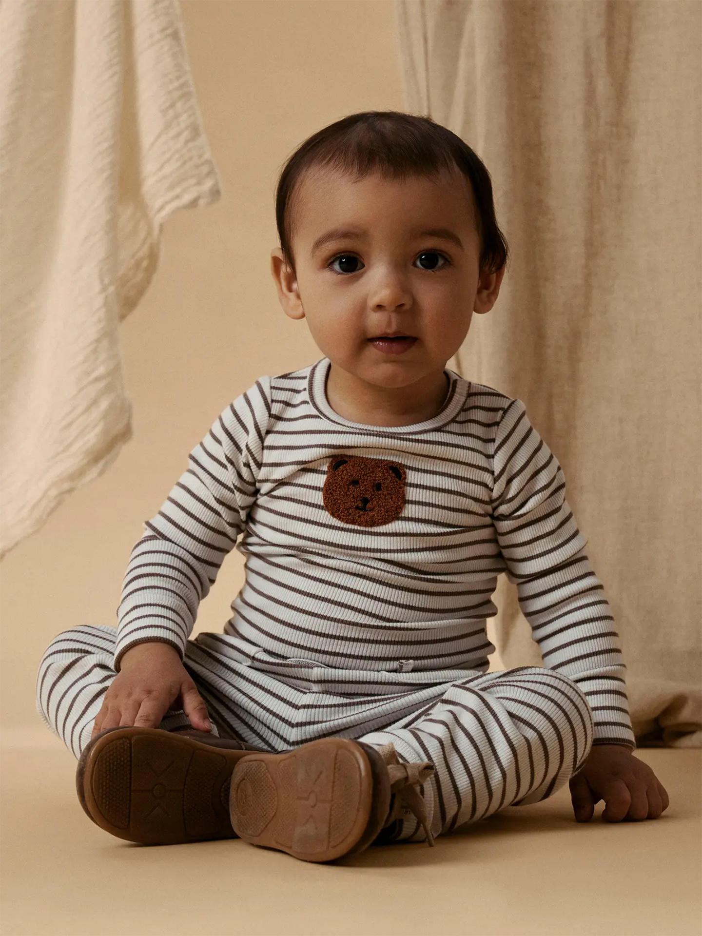 Lil- Atelier Tonto Tor Long Sleeve Slim Body Coconut Milk