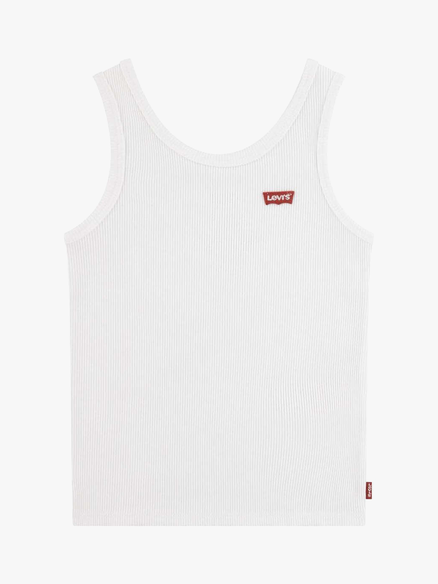 Levi-s Kids Meet And Greet Ribbed Tank White