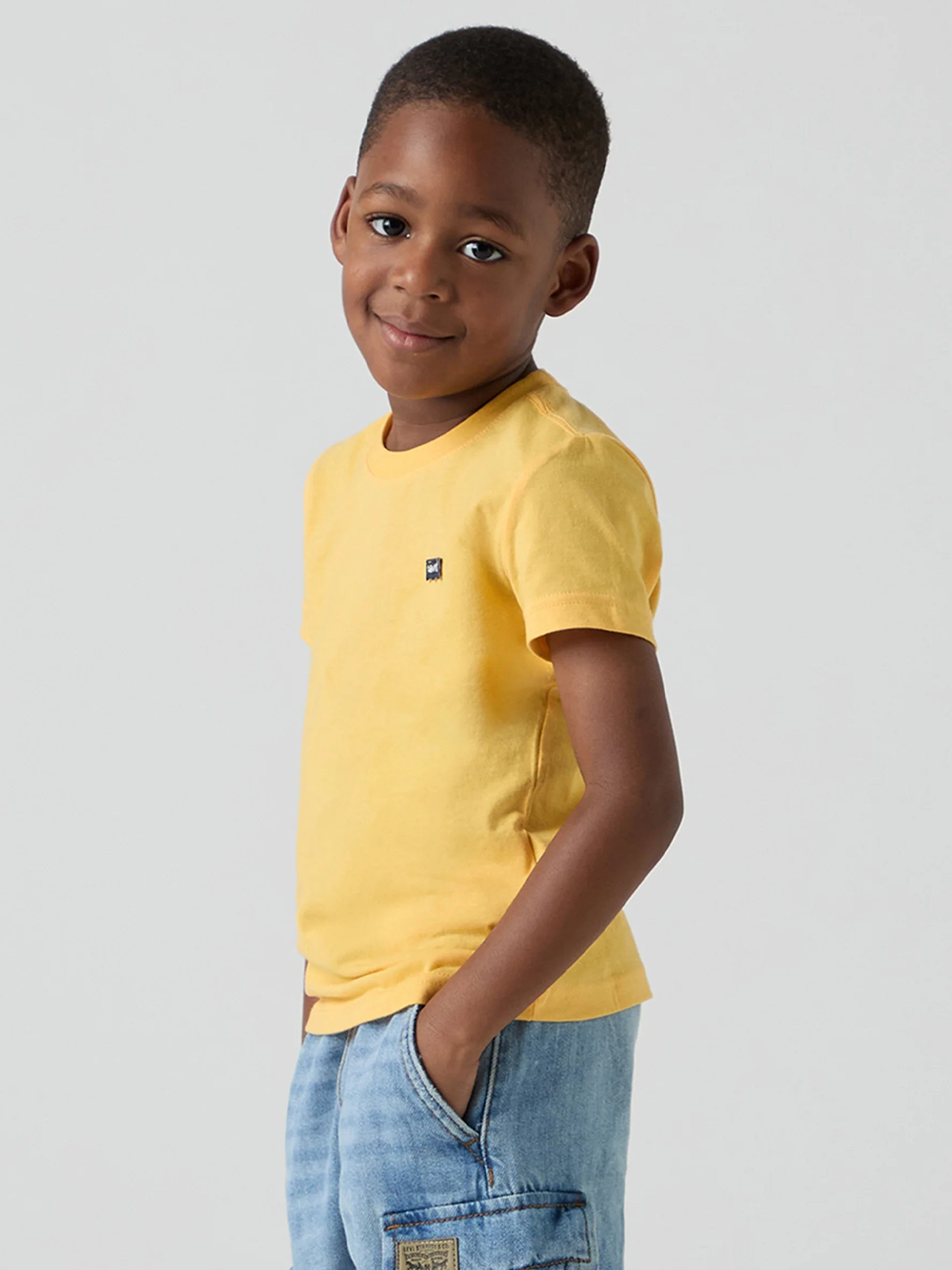 Levi-s Kids Batwing Chest Hit Gul