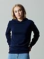 LMTD Nizu Long Sleeve Brushed Sweat W. Hood Navy Blazer