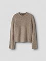 LMTD Kleave Long Sleeve Short Knit Mocha Meringue