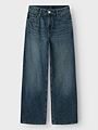 LMTD Bex Denim Straight Pant Medium blue denim