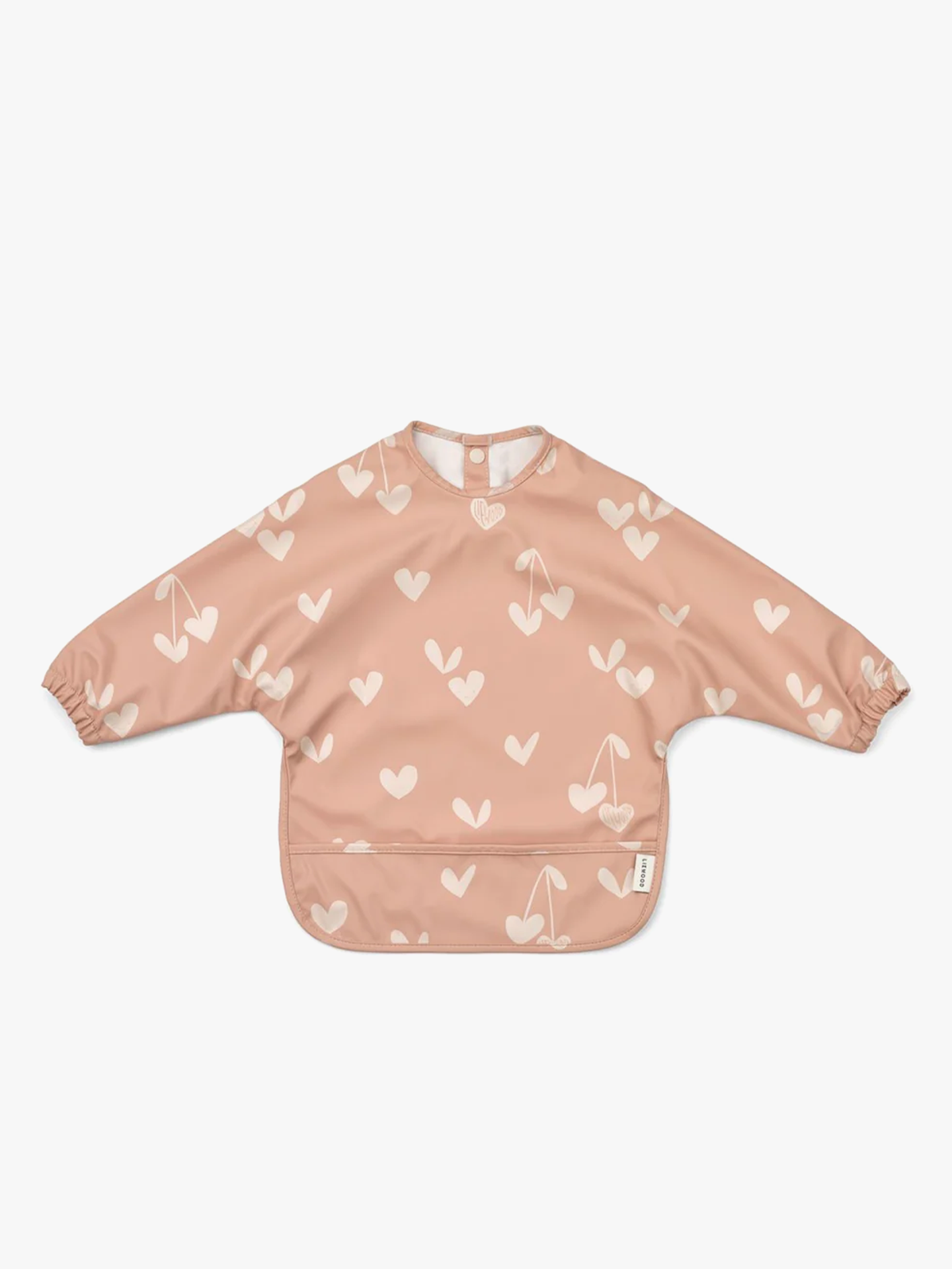 Liewood Merle Printed Cape Bib Sweethearts / Pale tuscany