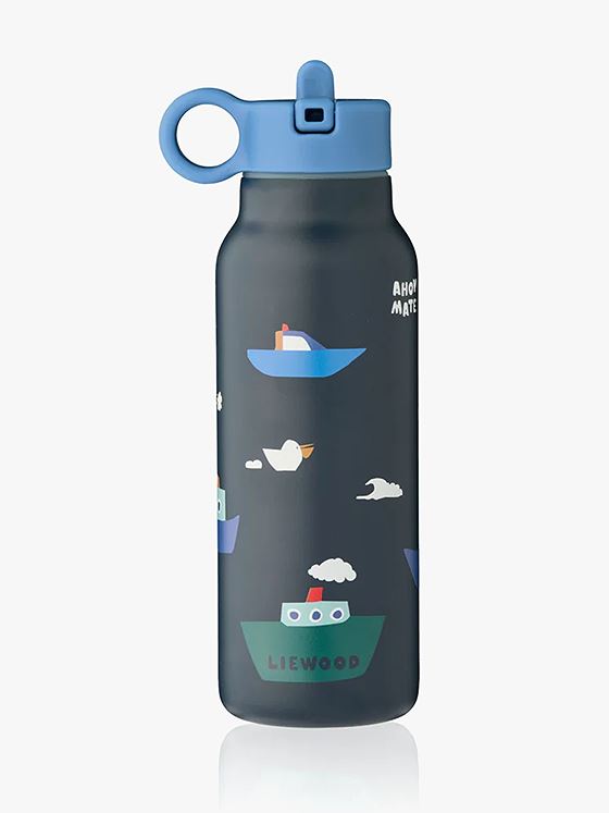 Liewood Falk Water Bottle 350 ml Sailing / Classic navy