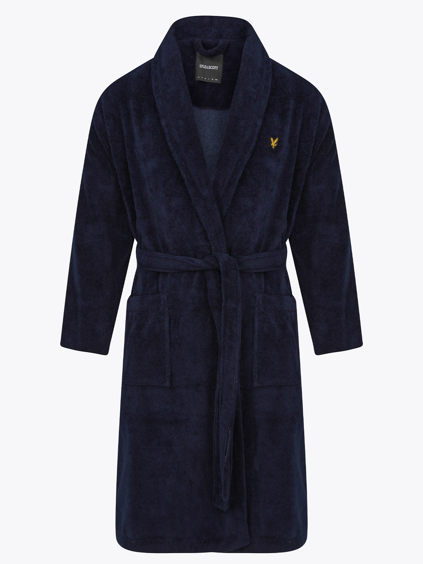 Lyle & Scott Lucas Bathrobe Blå