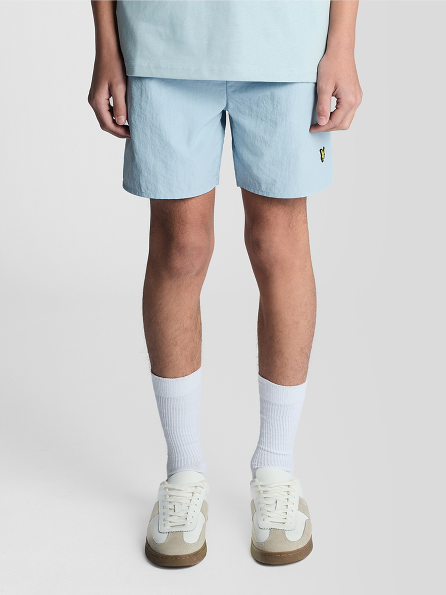 Lyle & Scott Junior Plain Swim Short Opal Blue