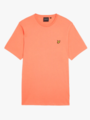 Lyle & Scott Plain T-Shirt Coral Stand