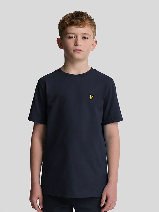 Lyle & Scott Junior Plain T-shirt Navy