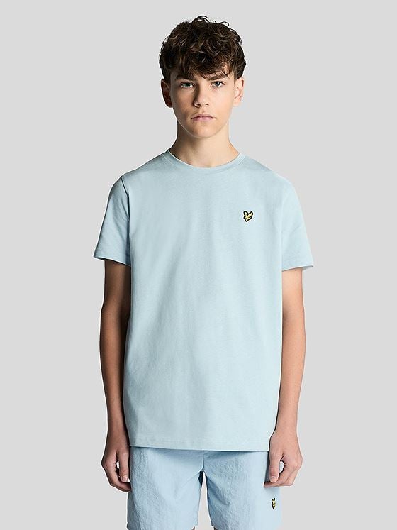 Lyle & Scott Junior Plain T-shirt Opal Blue
