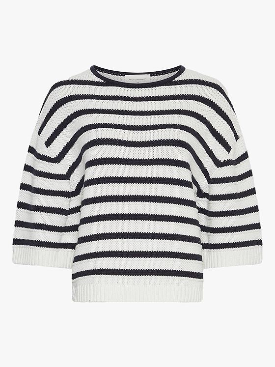 MSCH Copenhagen Leika Jillena 3/4 Pullover Egret / Sky Captain