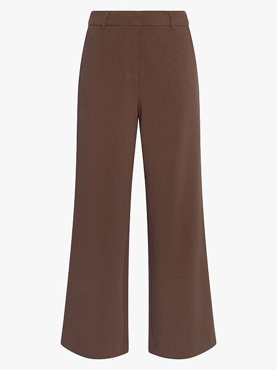 MSCH Copenhagen Macy Michelle High Waist Wide Pants Regular Hot Fudge