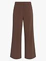 MSCH Copenhagen Macy Michelle High Waist Wide Pants Regular Hot Fudge
