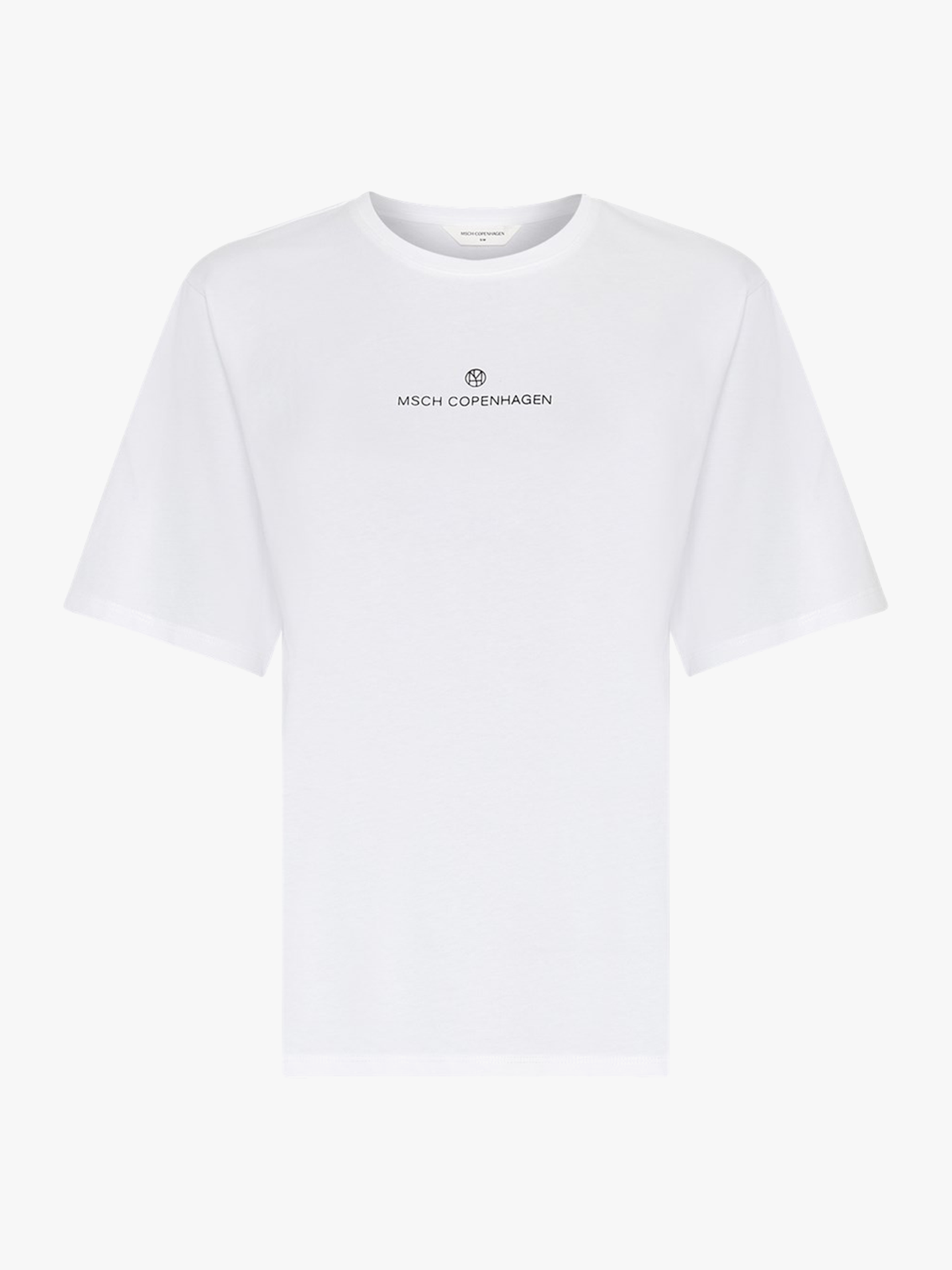 MSCH Copenhagen Theana Organic Icon Logo Tee Hvit