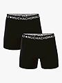 Muchachomalo 2-Pakk Solid Boxer Black
