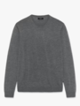 Matinique Grate Wool Pullover Med.Grey Melange