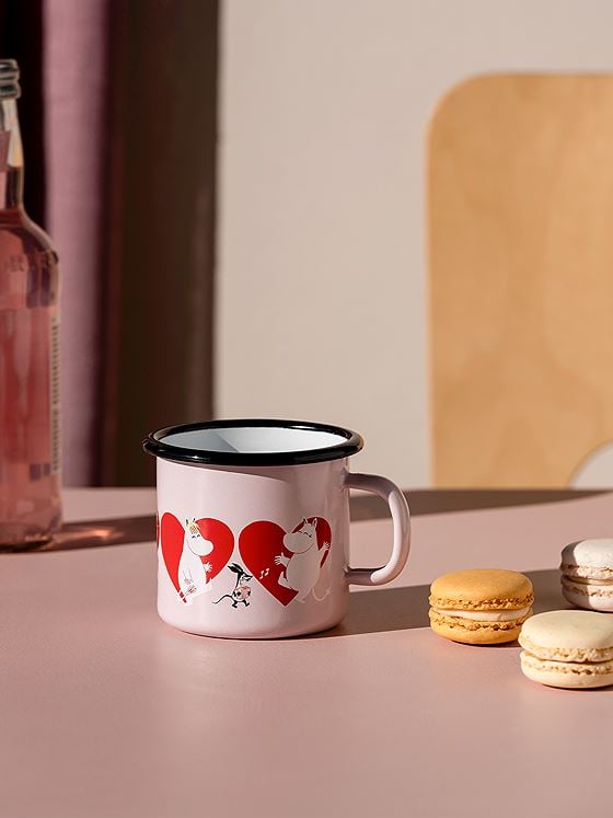 Mummitrollet Mummikopp Emalje 2,5 dl Flerfarget