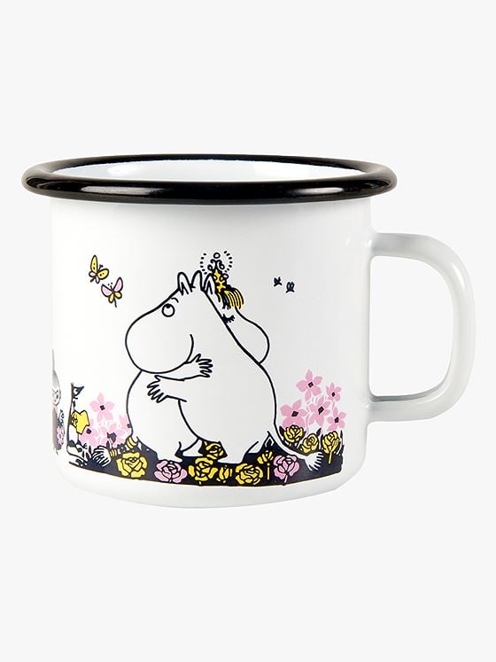 Mummitrollet Mummikopp Emalje 2,5 dl Flerfarget