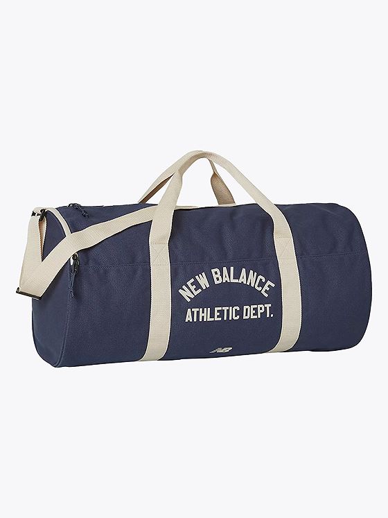 New Balance Canvas Duffel Nb Navy