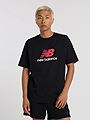 New Balance Athletics Logo T-Shirt Black