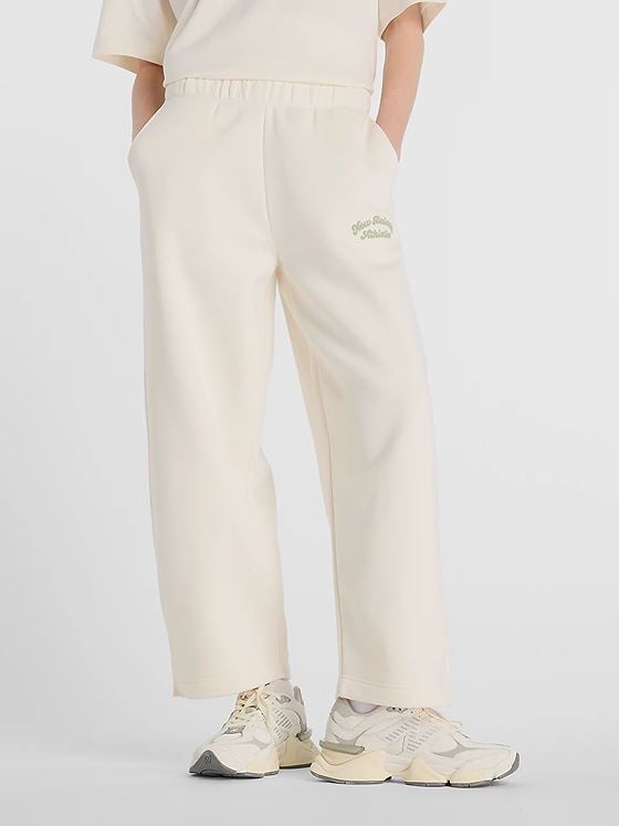 New Balance Linear Heritage Fleece Barrel Leg Pant Permafrost
