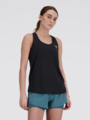 New Balance Athletics Tank Caviar Heather med Slate Grey