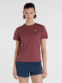 New Balance Athletics T-shirt Washed Burgundy Heather