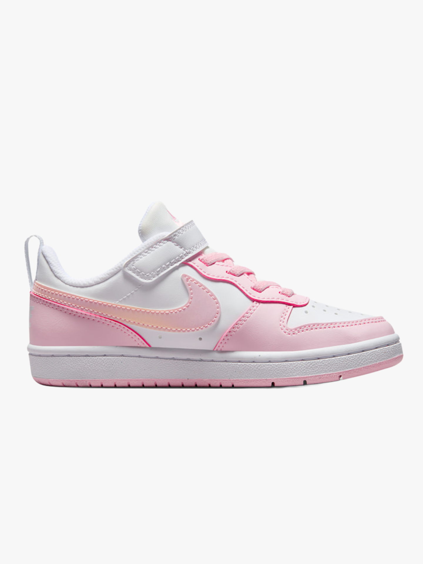 Nike Court Borough Low Recraft Hvit / Pink Foam