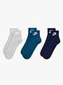 Nike Ankle Essential Socks 3pk Multi-Color