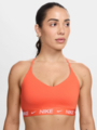 Nike Indy Dri-Fit Light-Support Padded Bra Turf Orange