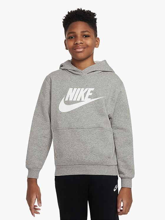 Nike Sportswear Club Fleece Hoodie Grå