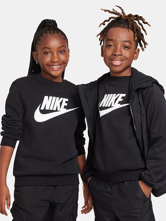 Nike Sportswear Club Fleece Black / White